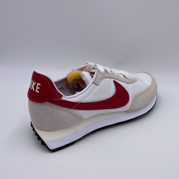 Nike Waffle Trainer 2 White / Gym Red - Black Womens Shoes - Picture 8 of 8